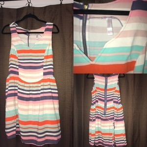 XXL Xhilaration stripes dress with pockets